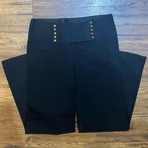 Nanette Lepore Black Boot Cut Pants